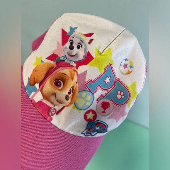 Nickelodeon Paw Patrol Sky & Everest Pink Baseball Hat, Girl size 3-5 year old - Picture 6 of 8